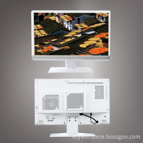China cheap bulk computers,19.5 inch integrated type motherboard all in one pc case with widescreen LED monitor